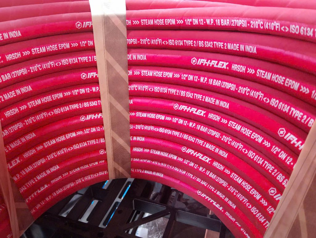 Ống steam hose thương hiệu INDIA